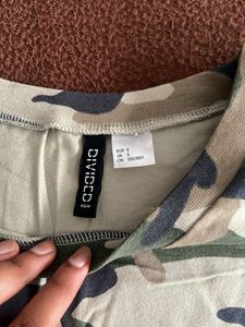 H&amp;M Camouflage Print Dress