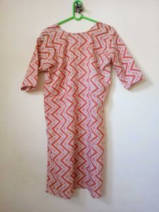 women's printed kurta