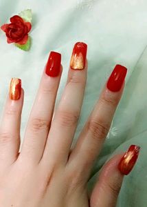 Press On Nails Fireflames🔥