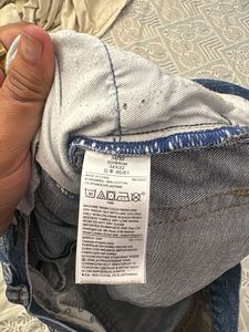 GAP Distressed Blue Denim Jeans