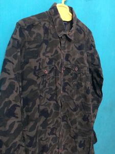 Military Printed Full Sleeve Shirt