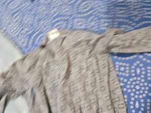 Light Wash Jeans and Printed Dress Set