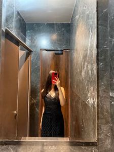Hollister Black Lace Slip Dress
