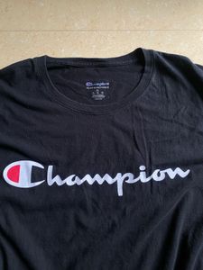 Champion Black T-Shirt