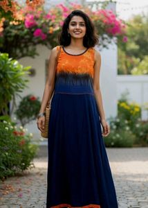 Tie-Dye Maxi Dress