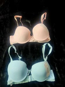 Sexy Pink& Blue Bra Combo