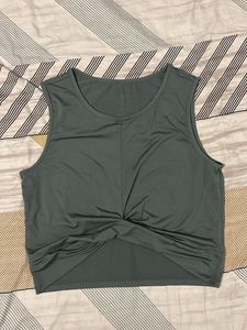 Twist Front Sleeveless Top