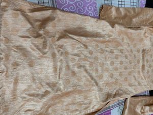 Elegant Satin Cream Top