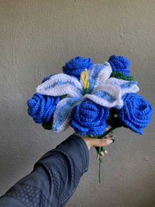 Handmade Crochet Flower Bouquet