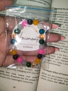 Handcrafted crystal glass beads bracelets