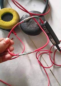 poly  Headphones  with mic