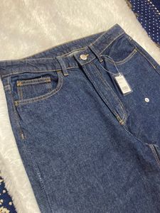 Branded Straight Fit Denim