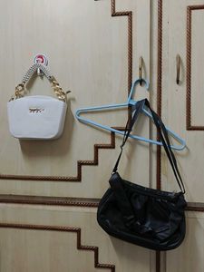 Chic White &amp; Black Handbags