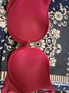 Burgundy padded pushup Bra 34c - Comfortable Every