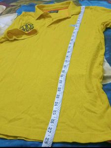 Men's Yellow Polo Shirt