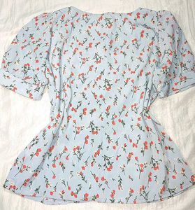 🌷Cute Floral Puff Sleeve Top🌸