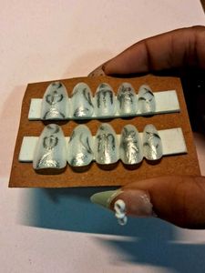 Monster Energy Drink Inspired Press-On Nails | Whi