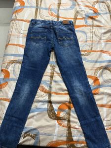 Pepe Jeans Women's Blue Denim Jean