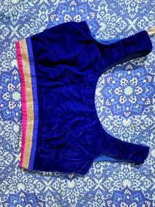 Grab Early! Vibrant Blue Net Lehenga Skirt