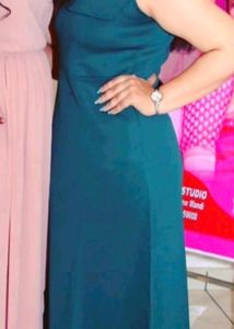 Elegant Green Maxi Dress