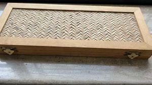 Woven Bamboo Decorative Tray