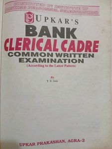 Upkar's Bank Clerical Cadre Exam Book