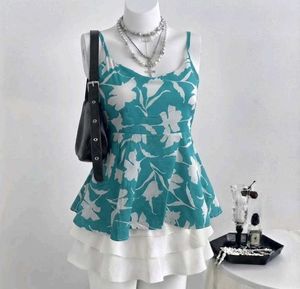 Floral Ruffled Mini Dress