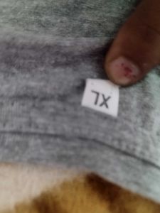 Orange and Grey T-Shirt