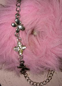 Beautiful bracelet with a ring and earings