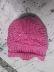 Pink Winter Beanie