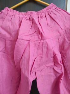 💗 Pink Embroidered Kurta Pant Set 💗
