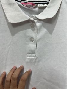 New Sealed WYO Classic White Polo T-Shirt