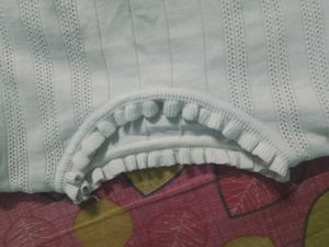 Chic White Eyelet Crop Top