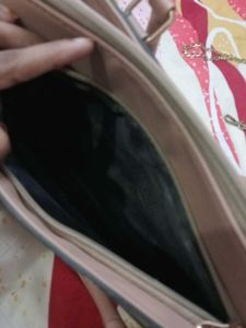 Chic Faux Croc Shoulder Bag