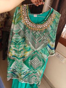 Beautiful Green Ethnic Gown