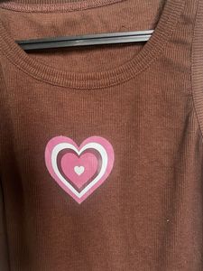Cute Heart Tank Top- Size M