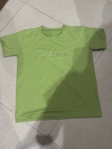 Light Green "Sometimes Less Is More" T-Shirt
