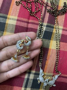 Elegant Peacock Design Mangalsutra