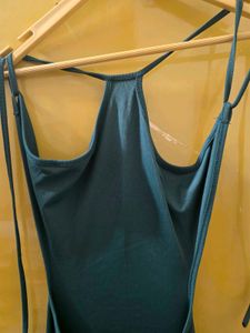 Elegant Teal Maxi Dress