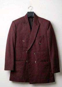 Burgundy Suit - Formal Elegance