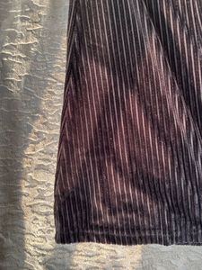 Flared Velvet Pants