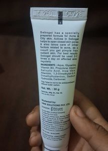 Sebogel Salicylic Acid &amp; Niacinamide Gel