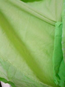 Sparkling Lime Green Kurta  sleeve attach