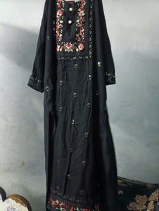 Embroidered Black Tunic