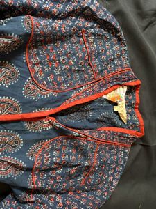 Boho Paisley Print Kurta
