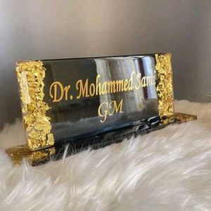 Customized Desk Name Plate