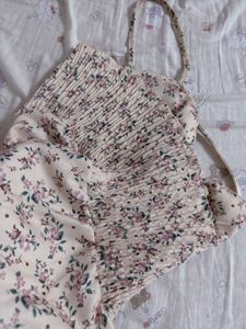 Cute Floral Print Mini Dress