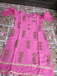 Hot Pink 3-Piece Kurta Set ✨