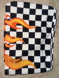 Checkerboard Flame Tube Top