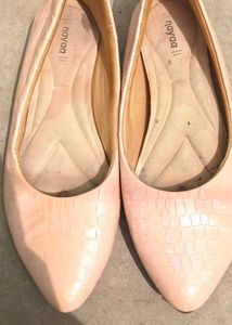 Women's Blush Pink Ballet Flats